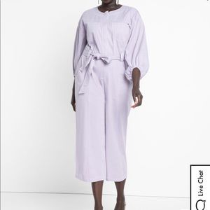 Eloquii Puff Sleeve Jumpsuit